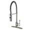 Gourmetier LS8778DPL Paris Single-Handle Pre-Rinse Kitchen Faucet, Brushed Nickel LS8778DPL - alternate 1